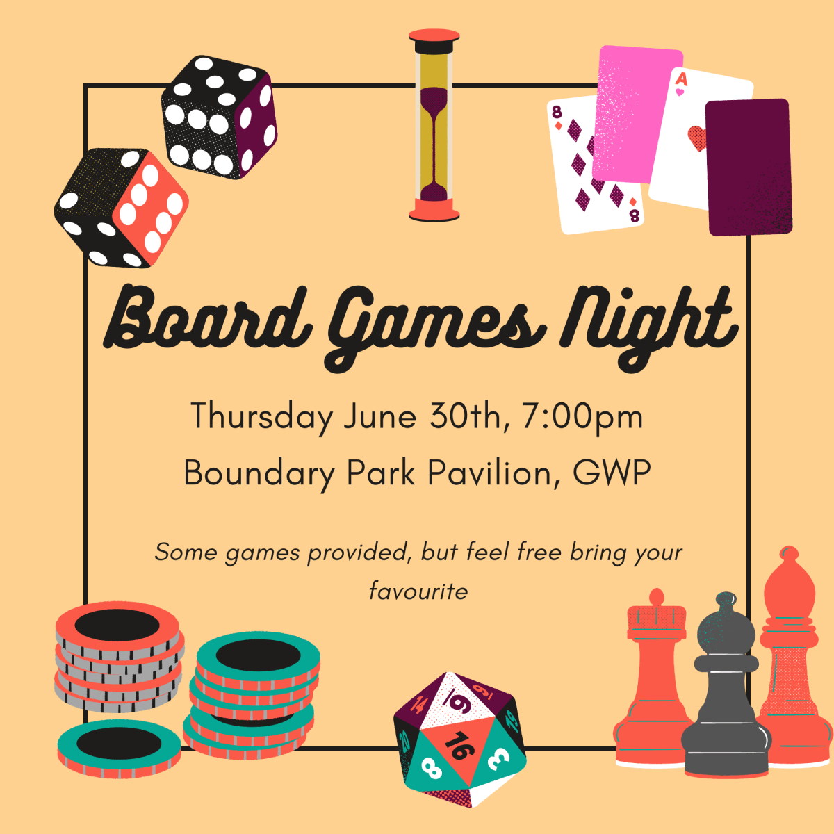 June Board Games&nbsp;Night